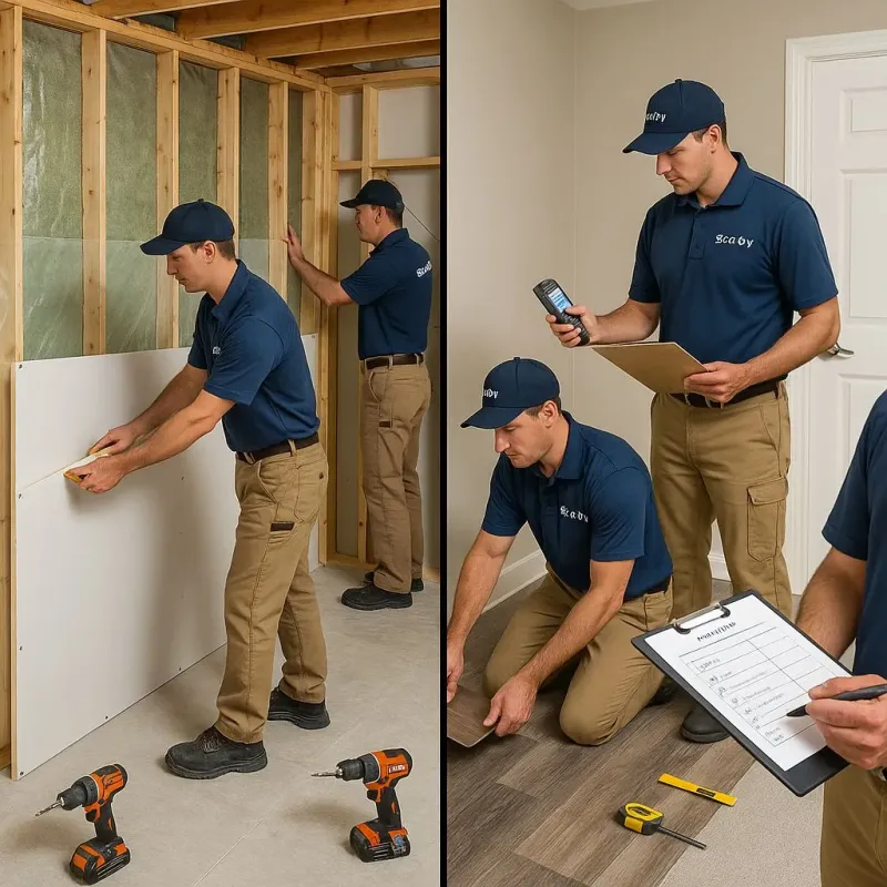Repairs and Reconstruction process in Perry County, KY